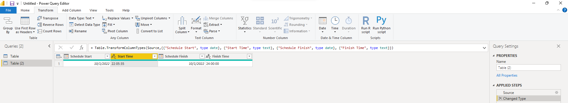 Solved: Excel to power query clock/time issue - Microsoft Fabric Community