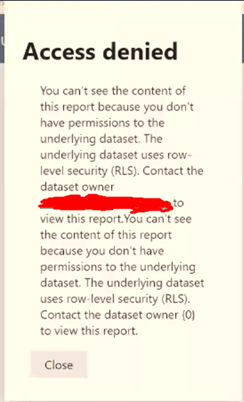 Solved: RLS Issue for self service app - Microsoft Fabric Community