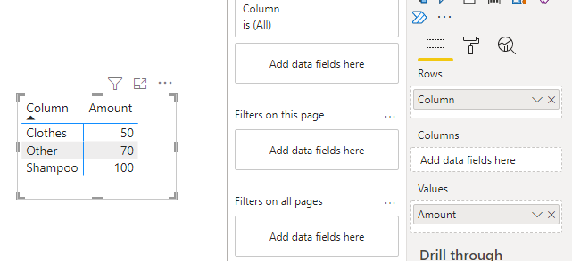 Solved: Measure on matrix row - Microsoft Fabric Community