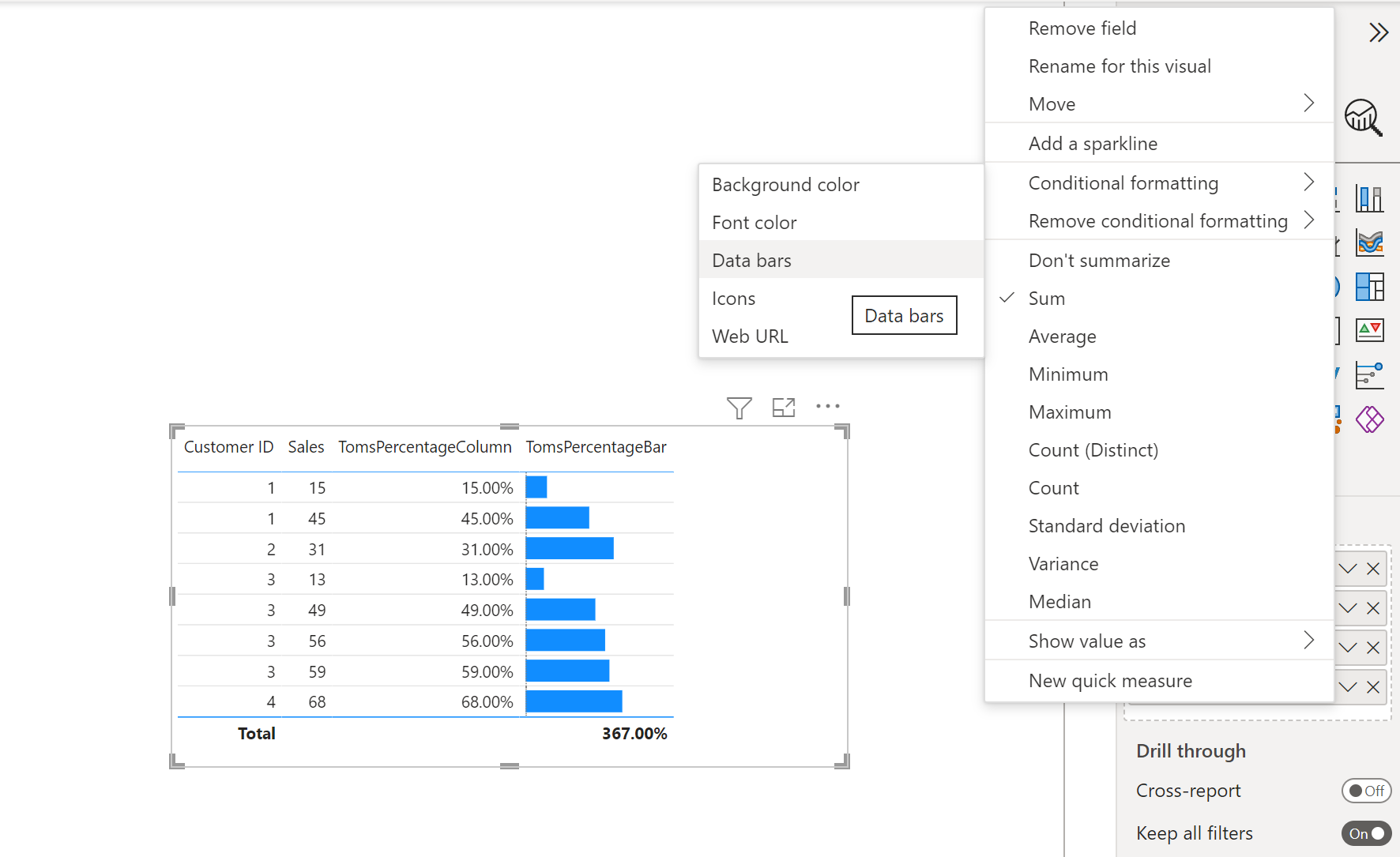 Solved: Add a column of charts to a table? - Microsoft Fabric Community