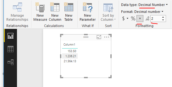 Decimal Format - Microsoft Fabric Community