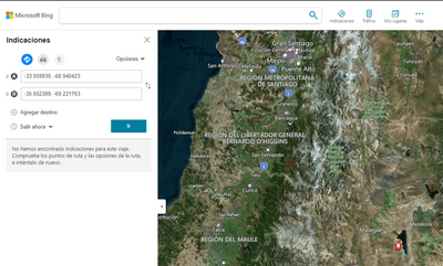 Error bing maps getRoute, getRoutev2 and getRoute ... - Microsoft ...
