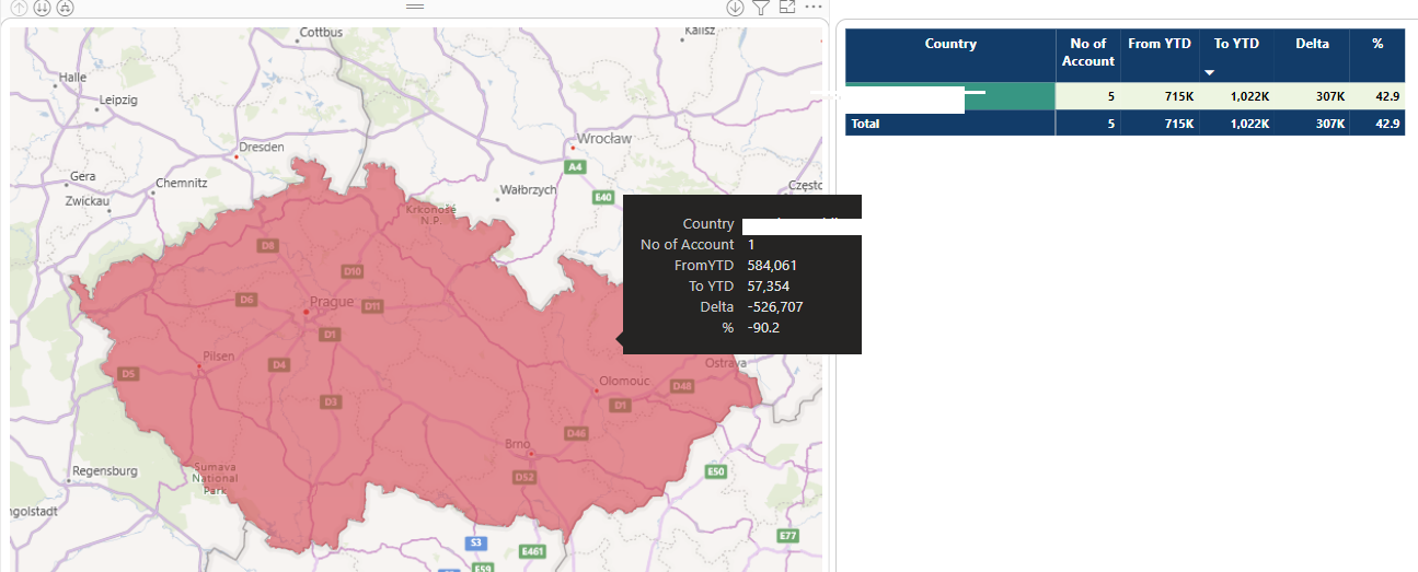 Issue with the data in the map - Microsoft Fabric Community