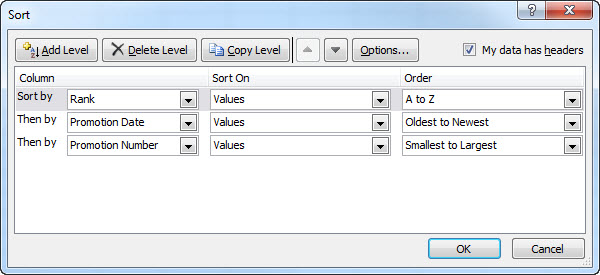 Solved: Multi level custom sort - Microsoft Fabric Community