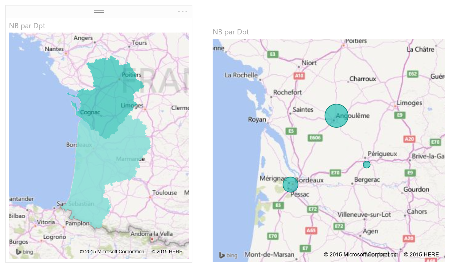 Solved: Filled Map : working wirh french departements - Microsoft ...