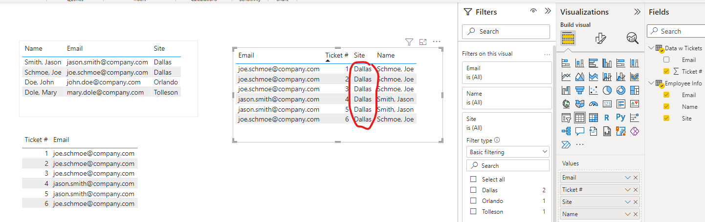 Show data in Filter visual that only shows up in t... - Microsoft ...