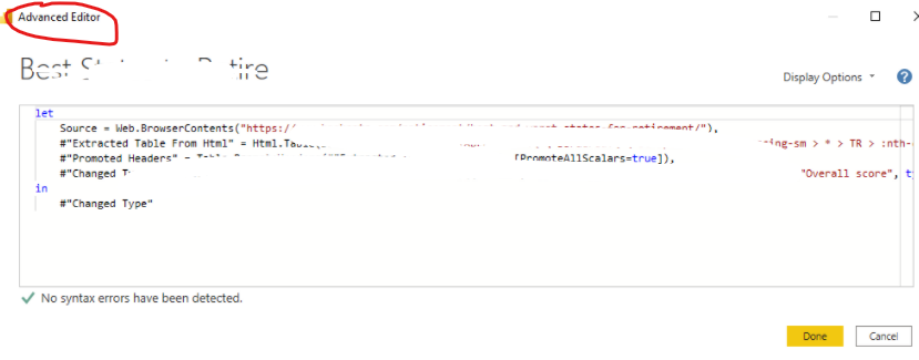 I have a problem with getting data into Power BI - Microsoft Fabric ...