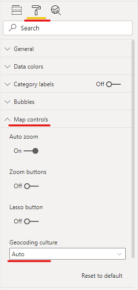 Map visual not responding to Location and Size - Microsoft Fabric Community