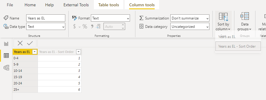 Solved: Adjusting Columns/Rows Sort Order - Microsoft Fabric Community