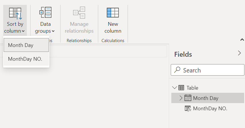Solved: Month Day Calendar table - Microsoft Fabric Community