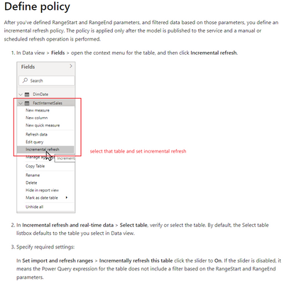 Solved: Unable to get the incremental refresh work - Microsoft Fabric ...