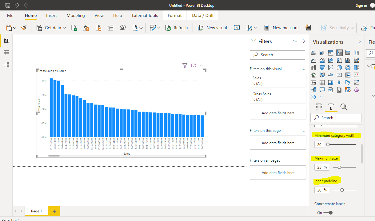 Solved: Colors clustered column chart - Microsoft Fabric Community