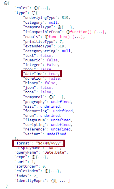 date field not showing in console correctly - Microsoft Fabric Community