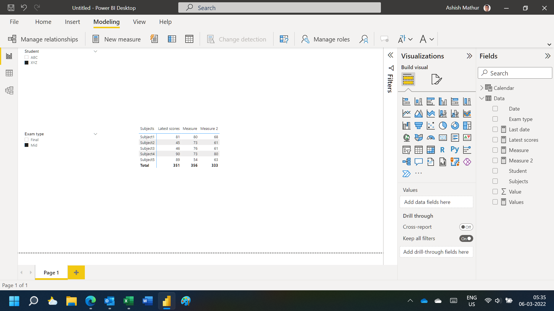 Solved: Dax used in Table visual giving error - Microsoft Fabric Community