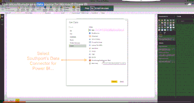 Microstrategy as a data source in PowerBI.GIF