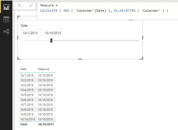 Need MAX and MIN date of filtered data set in report rather than entire dataset_1.jpg