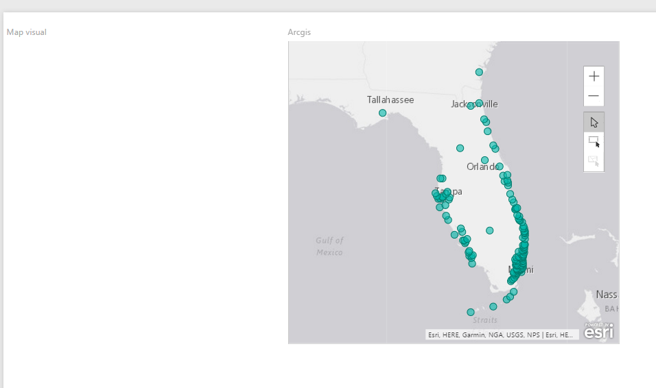 Map on left = blank!