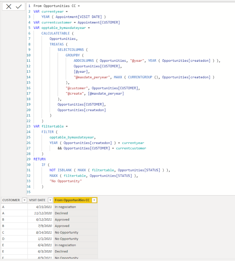 Solved: Getting the latest value from two tables - Microsoft Fabric ...