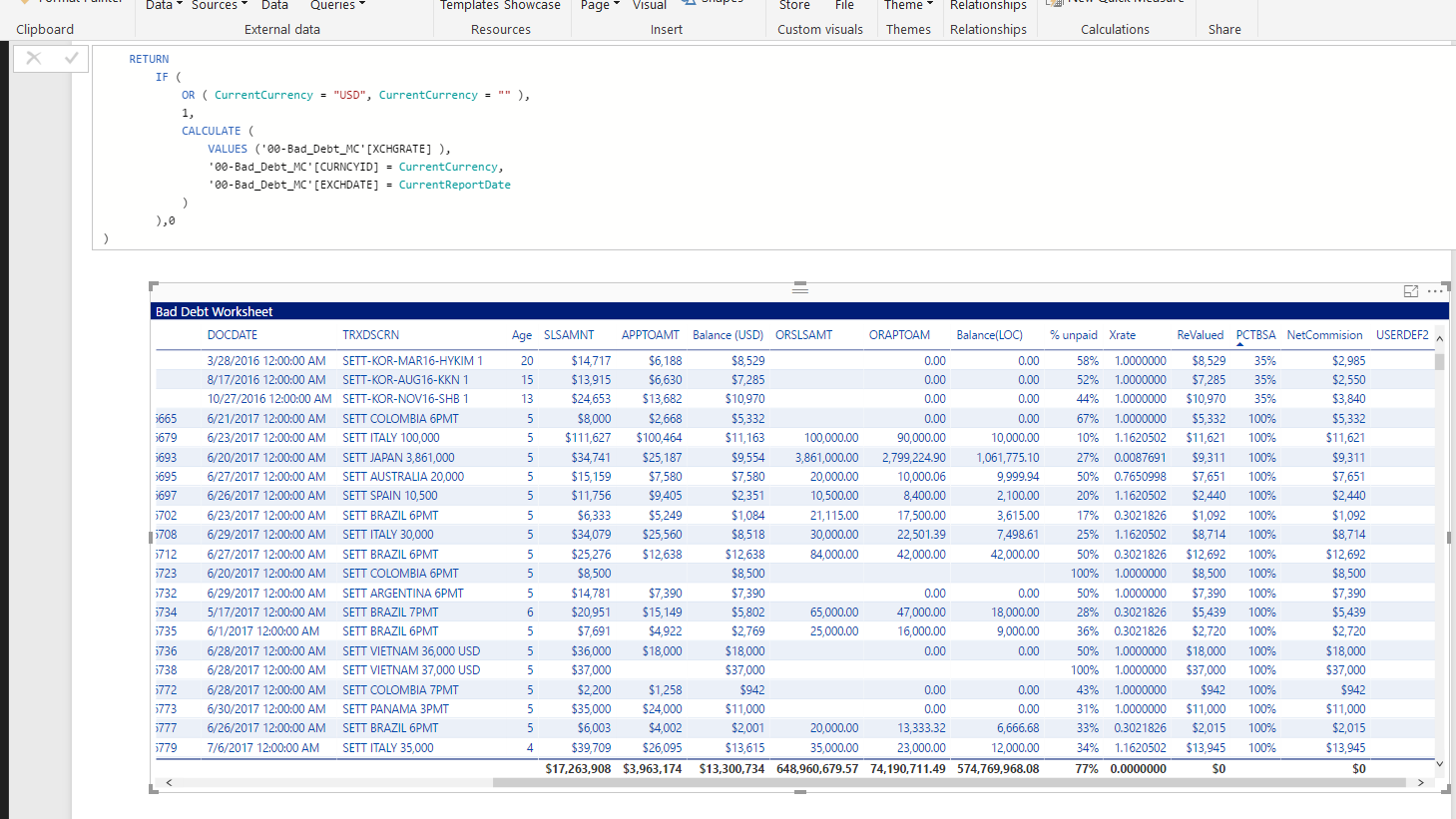 Measure causing sum not to work. - Microsoft Fabric Community