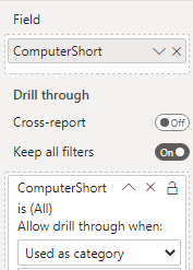 Solved: Drill through context based on button text - Microsoft Fabric ...