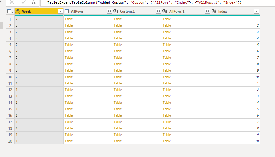 Solved: Index depending on column value - Microsoft Fabric Community