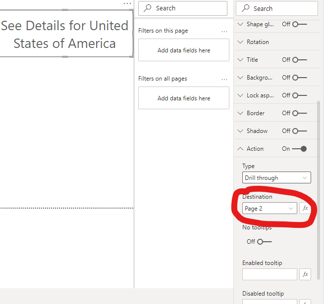 Solved: Drill through context based on button text - Microsoft Fabric ...