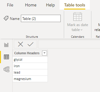 Solved: Using Column headers as slicer - Microsoft Fabric Community