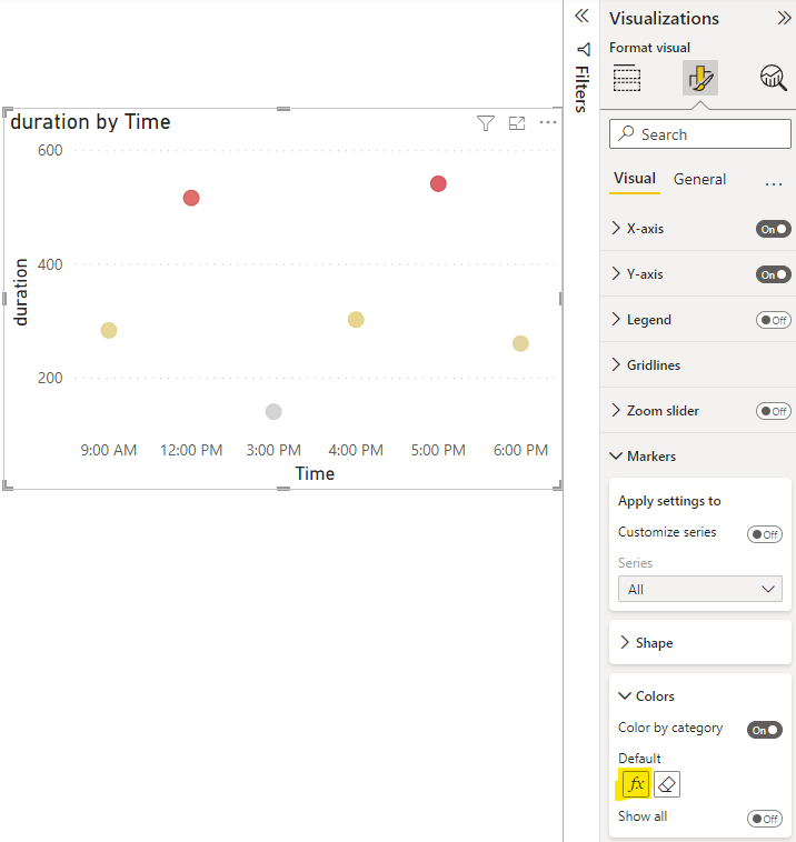 Solved: Scatter plot with a heatmap - Microsoft Fabric Community
