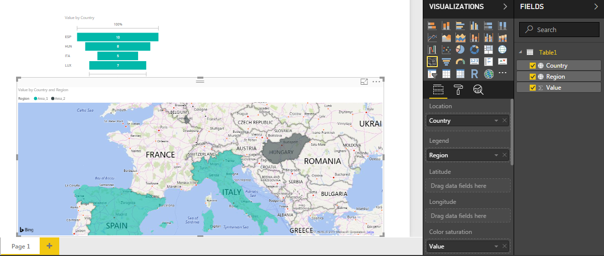 Filled Map - Grouping Countries to Create Custom R... - Microsoft ...