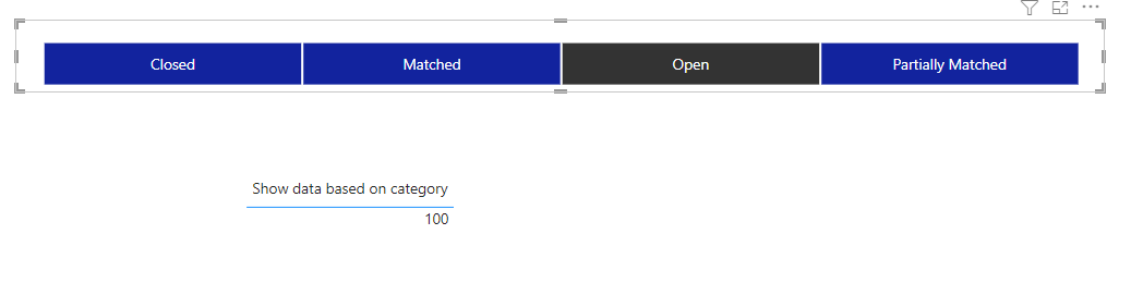 DIFFICULTY IN DISPLAYING SELECTED CATEGORY visual data 6