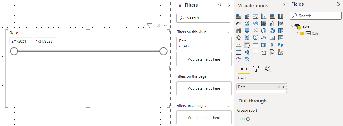 Slicer Date - Microsoft Fabric Community