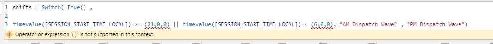 Solved: Creating Shifts based on Date and Time - Microsoft Fabric Community