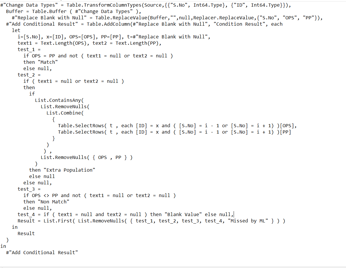 Solved: Need to convert M query as Dax fuction code - Microsoft Fabric ...