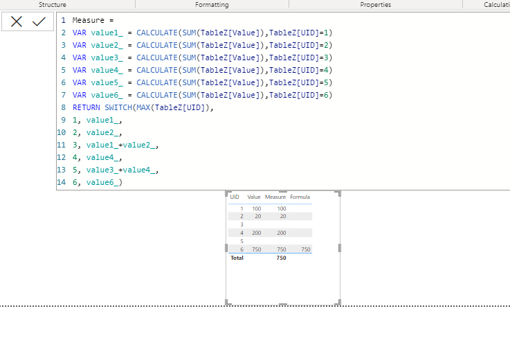 Add cell value of multiple rows in same column - Microsoft Fabric Community