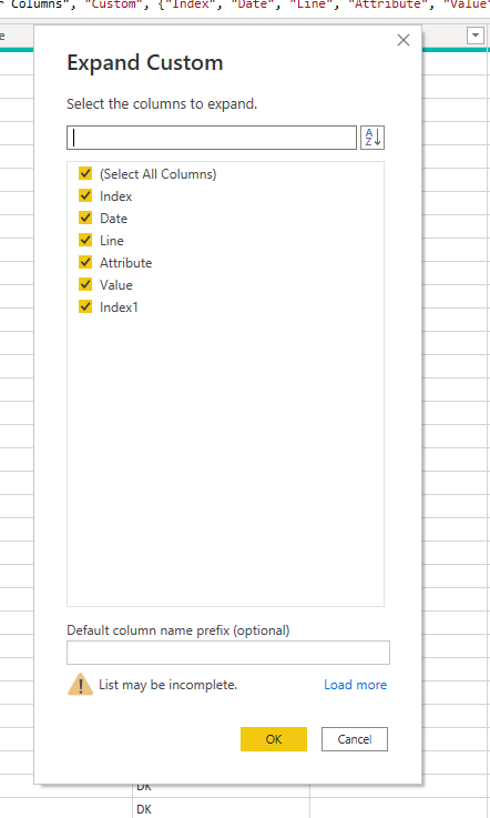 Solved: Reshaping Dataset with Power Query - Microsoft Fabric Community