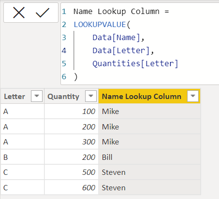 Solved: Lookup value multiple values - Microsoft Fabric Community
