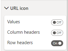 Bring back row header URL icons! - Microsoft Fabric Community