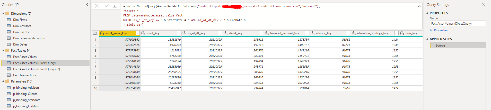 Amazon Redshift - DirectQuery - Couldn't Load Data... - Microsoft ...