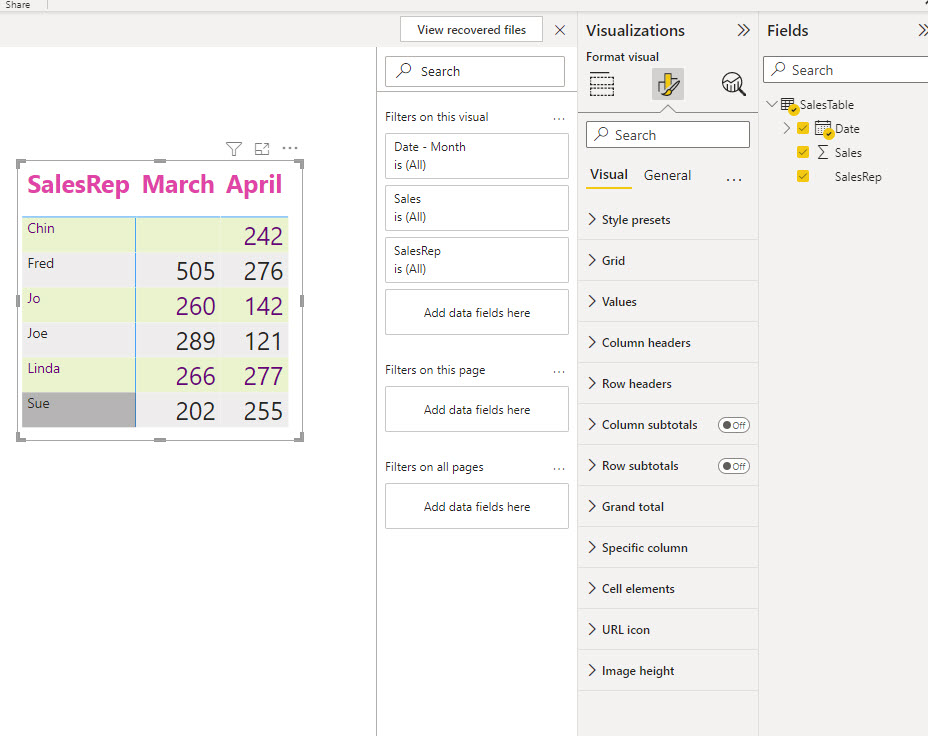 Solved: Changing the font size of a column in Matrix - Microsoft Fabric ...