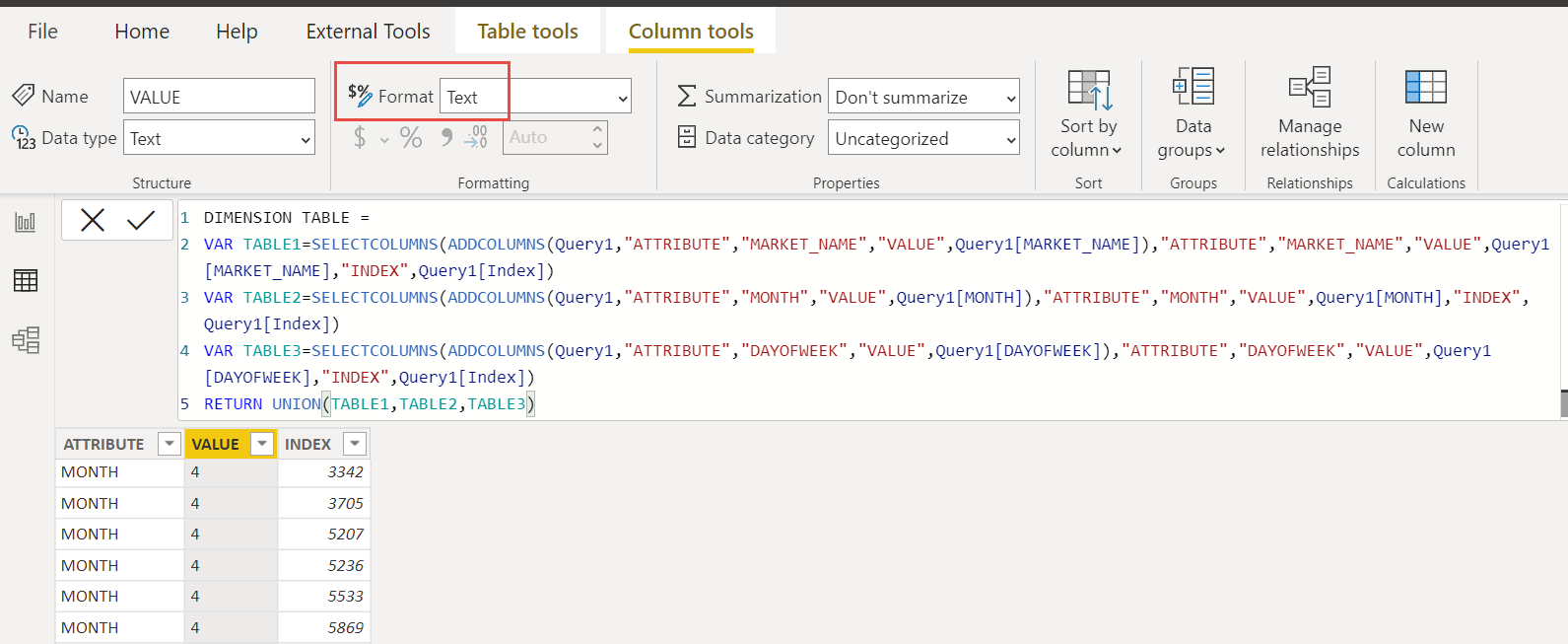 Month sorting for a dynamic axis chart - Microsoft Fabric Community