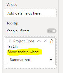 Solved: Separate Tooltip Report Page Per Matrix Field - Microsoft ...