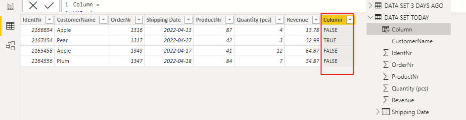 Solved: comparing unrelated table entries based on multipl ...