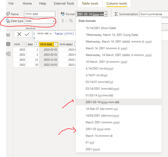 Solved: Creating a Date column or measure with two existin ...