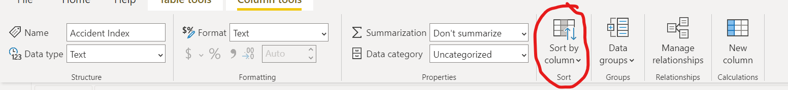 Solved: Custom Sort Axis - Microsoft Fabric Community
