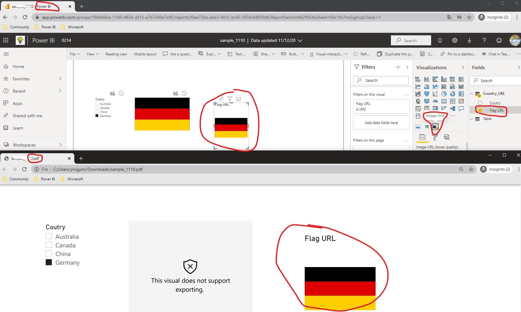 Export PDF issue - Microsoft Fabric Community