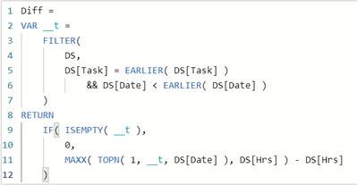 Solved: Calculating Duration Change - Microsoft Fabric Community