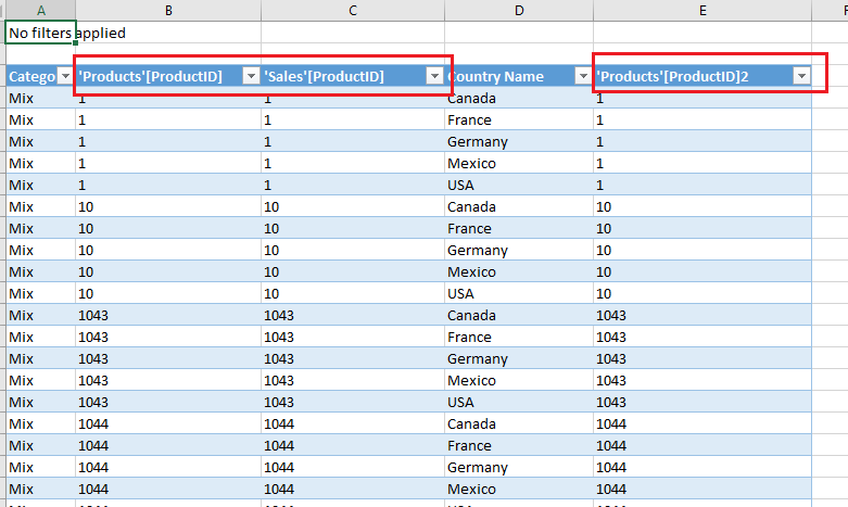 Export to Excel from table having columns with the... - Microsoft ...