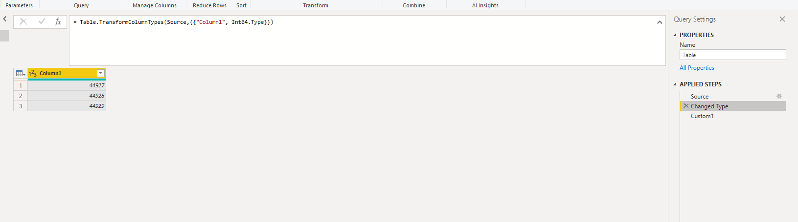 Solved: Date as Number back to date - Microsoft Fabric Community