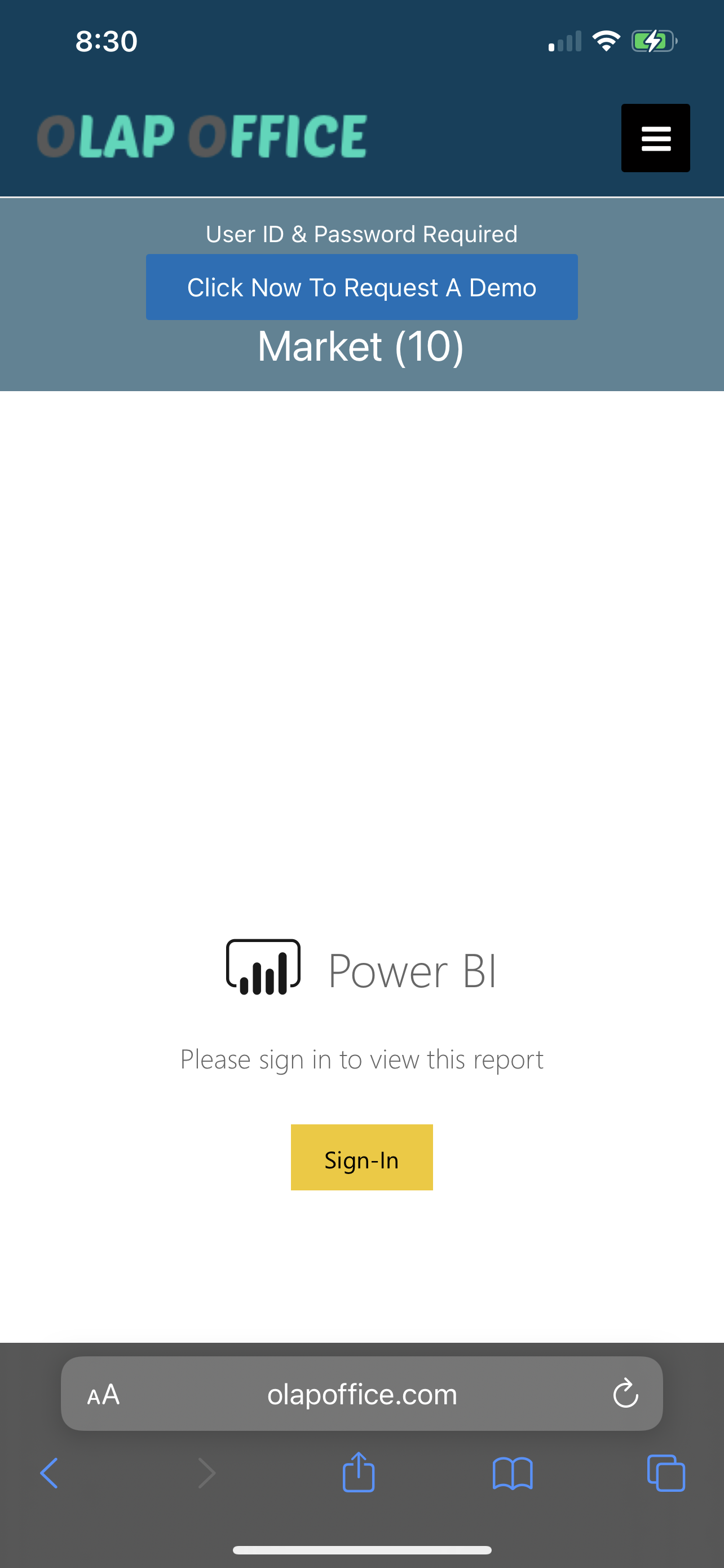 Solved: Cannot Login To Embedded Report On iPhone - Microsoft Fabric ...