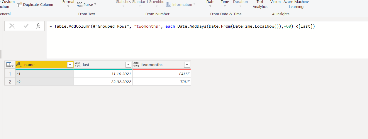 Custom Column in Power Query - Microsoft Fabric Community